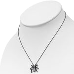 Black Spider Pendant