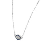 Wide Evil Eye Pendant