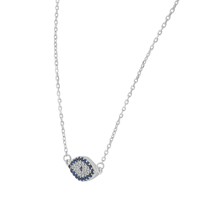 Wide Evil Eye Pendant