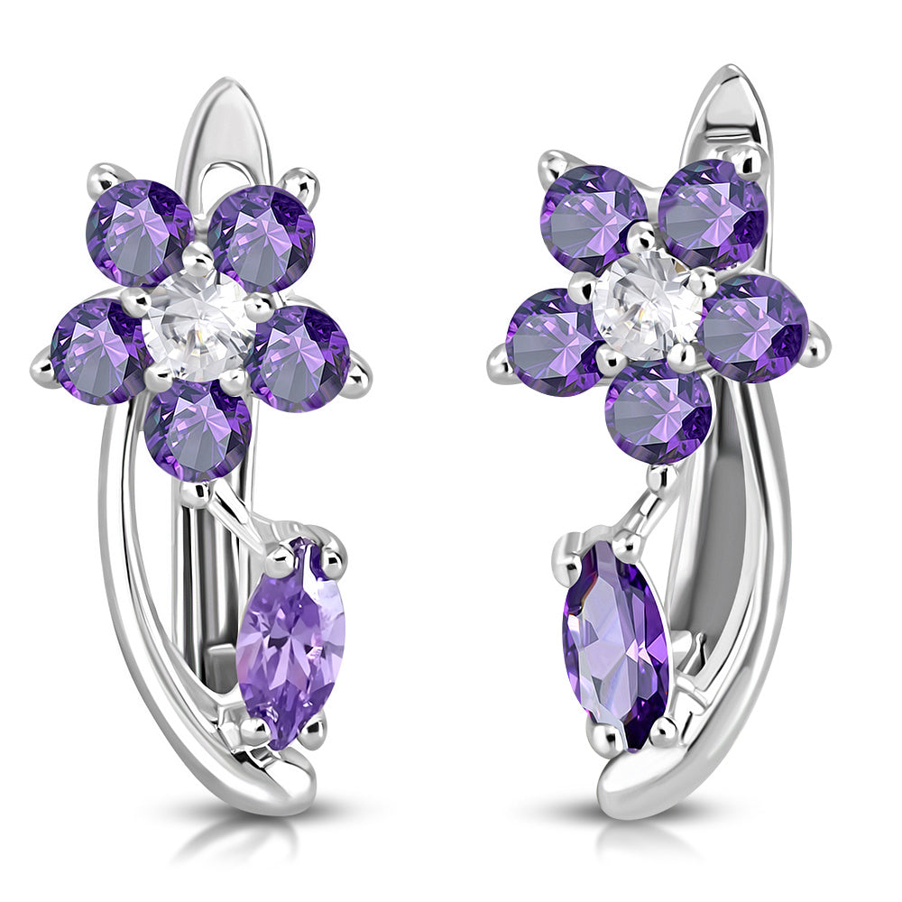 Purple Flower Huggies
