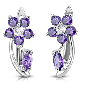 Purple Flower Huggies