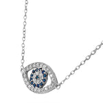 Blue Gem Eye Chain