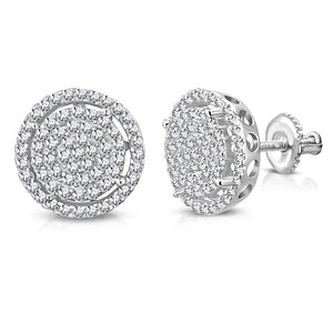 Crown Silver Studs
