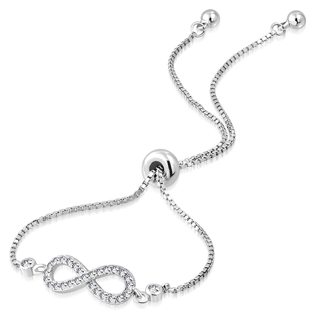 Silver Infinity Bracelet