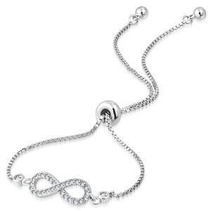 Silver Infinity Bracelet