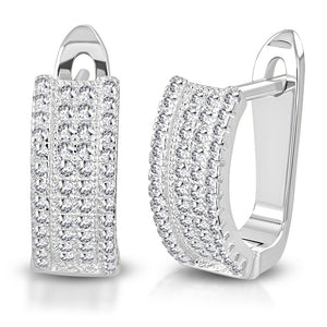 Wedding Silver Earrings
