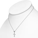 Silver Cross Jewelry Set