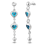Evil Heart Drop Earring