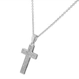 Wide Cross Pendant