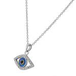 Deep Blue Evil Eye Pendant