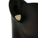 Triangle Wedding Studs
