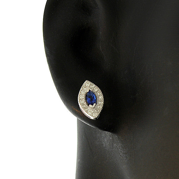 Blue Marquise Set