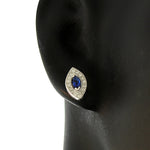 Blue Marquise Set