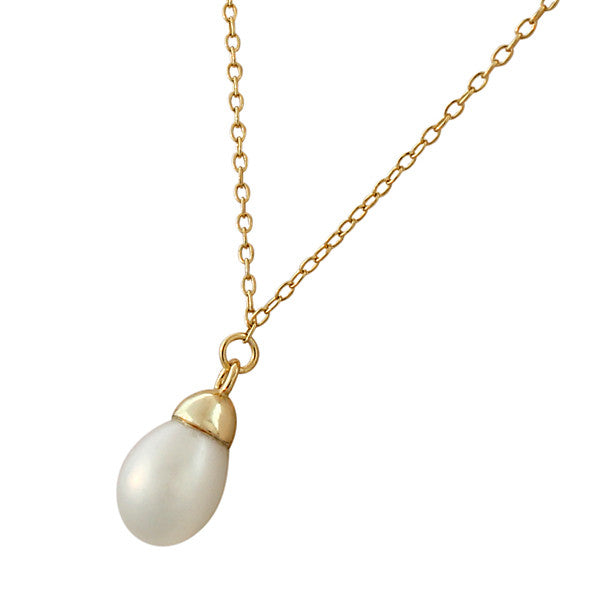 Gold Pearl Pendant