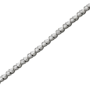 Classic White CZ Tennis Bracelet