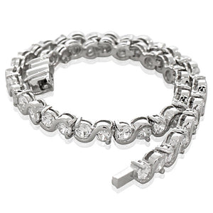 Classic White CZ Tennis Bracelet