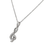 Diamond Musician Pendant