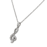 Diamond Musician Pendant