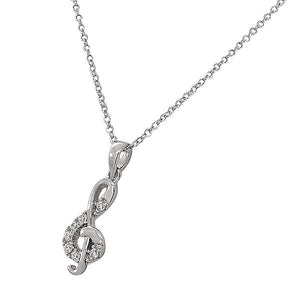 Diamond Musician Pendant