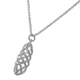 Sterling Swirl Pendant