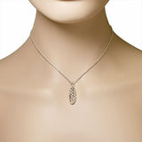 Sterling Swirl Pendant