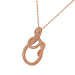 Red Snake Pendant