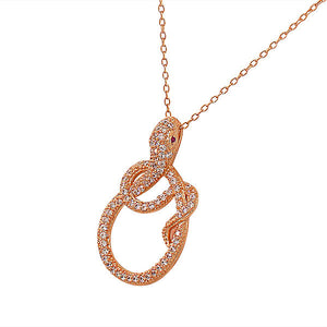 Red Snake Pendant