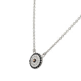 Black Hamsa Pendant