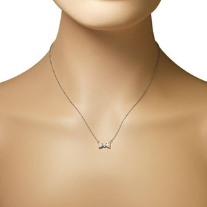Tiny Bowtie Pendant