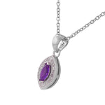 Amethyst Marquise Set
