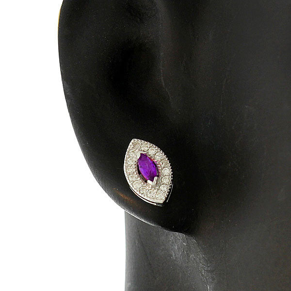 Amethyst Marquise Set