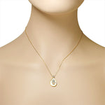 Pearl Pendant Evil Eye
