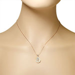 Pearl Necklace Evil Eye