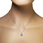 Simulated Opal Star