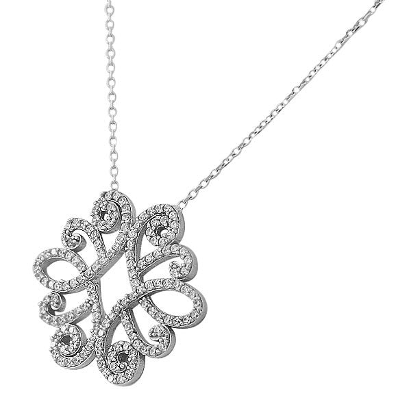 Silver Snowflake Amulet