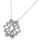 Silver Snowflake Amulet