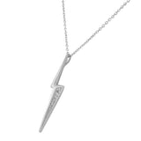 Lightning Sterling Pendant