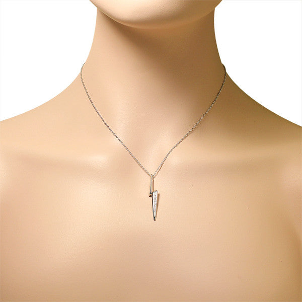 Lightning Sterling Pendant
