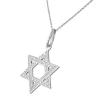 925 Sterling Silver Star of David Pendant