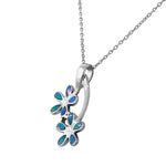 Free Falling Flowers Pendant