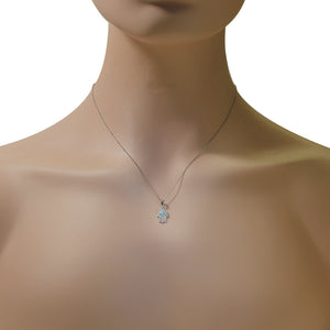 White Jewish Pure Pendant