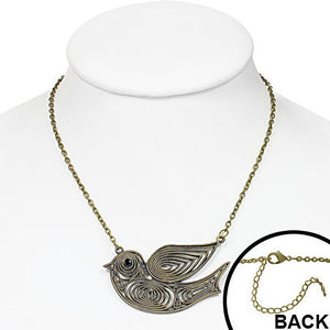 Black Dove Pendant