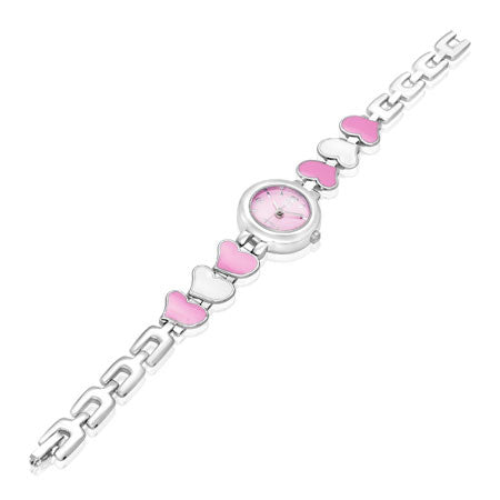 Pink Heart Watch