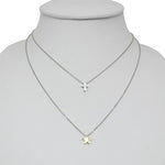 Unique Double Chain Pendant