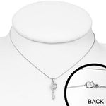 White Diamond Locket Pendant