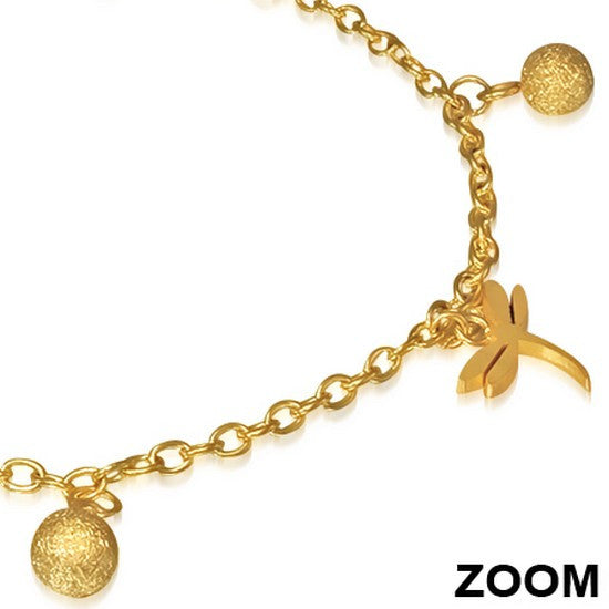 Dragonfly Charm Bracelet