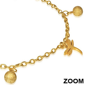 Dragonfly Charm Bracelet