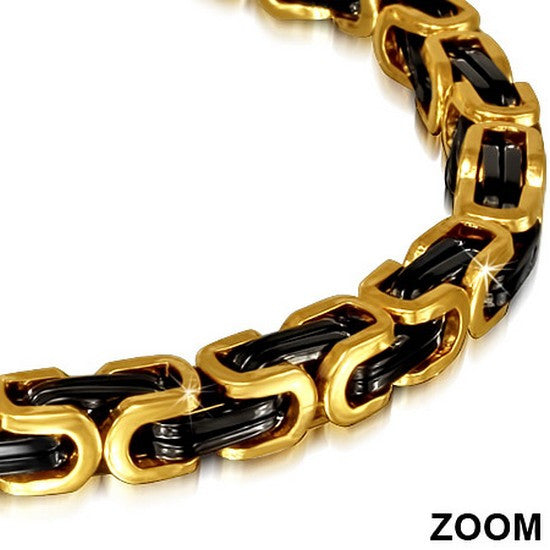 Black Steel Men's Clasp