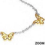 Gold Definitition Butterfly Charm