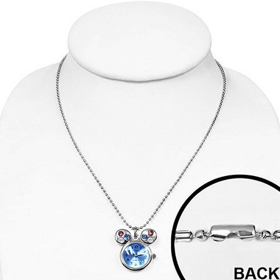 Mouse Cuckoo Watch Necklace